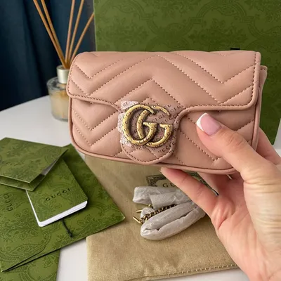 Женская сумка Gucci Mormont GG Beige Mini (ID#1770103639), цена: 3300 ₴,  купить на Prom.ua