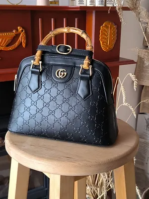 Маленькая сумка Gucci черная, - купить за 24800 ₽ | SFS