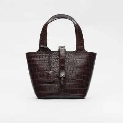 Сумка из кожи крокодила T169 Classic Bag из Вьетнама цена 55 300 руб. с  доставкой в Россию