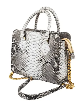 Amazon.com: Genuine Python Snake Skin Bag. Unpainted Exclusive. : Handmade  Products