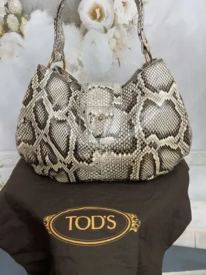 TODS GENUINE PYTHON BAG BRAND NEW ABSOLUTELY GORGEOUS MSRP $3995 BIG Sale!  | eBay