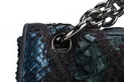 The Sky Blue Python Blakeley Bag - Paige Gamble NYC