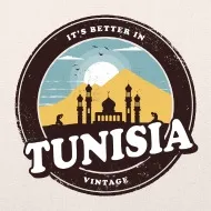 Tunisia map Tote Bag by Nicks Emporium | Society6