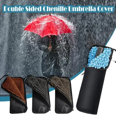 Сумка для хранения зонтов водонепроницаемая сумка для зонта из микрофибры,  водонепроницаемая сумка для зонта, портативный чехол для зонта для дома  Packa N9s1 | AliExpress