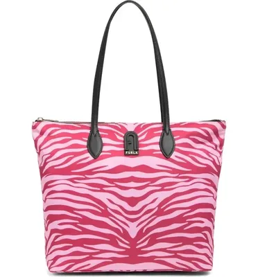 😍Furla Extra Large Calipso Tote Bag for Women in Pink Animal Print NWT😍 |  eBay