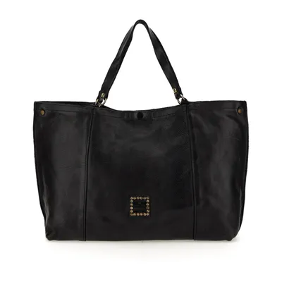 Shopping Bag/Shopper Calipso Black | Campomaggi