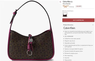 Женская черная сумка FLAP SHOULDER BAG MD Calvin Klein K60K607041 —  MD-Fashion