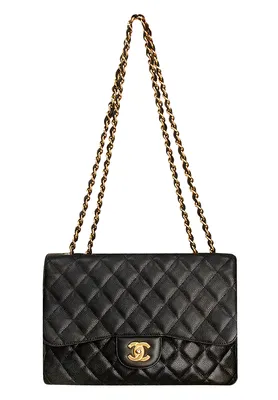 Черная сумка Chanel Classic Flap Medium