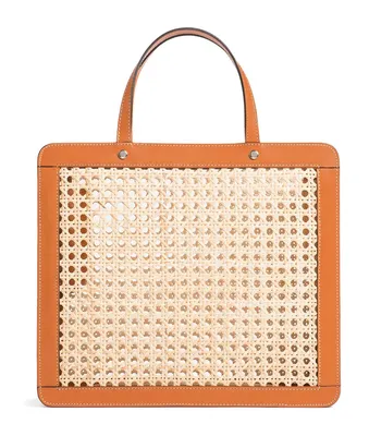 Palmgrens - Classic Rattan Bag - Genuine handcrafted leather since 1896