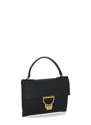 COCCINELLE BAG SOLE SMALL Woman Noir | Mascheroni Store