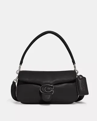 COACH Soft Tabby Leather Shoulder Bag with Removable Crossbody Strap -  Macy's