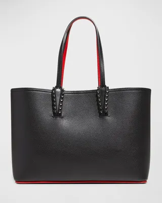 CHRISTIAN LOUBOUTIN Loubila chain-embellished leather shoulder bag |  NET-A-PORTER