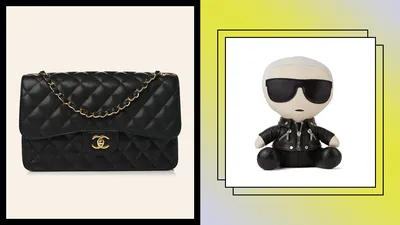 KARL LAGERFELD PARIS Leather Shoulder Bag - Macy's