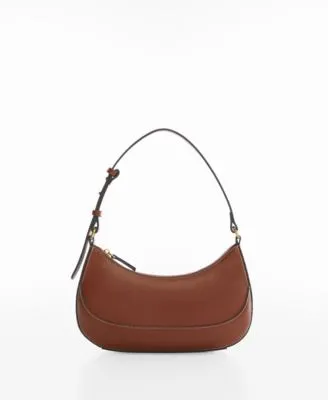 MANGO Women's Oval Short Handle Bag - Macy's