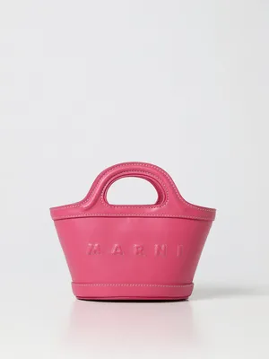 Flat Shopping Tote bag - Marni - Black