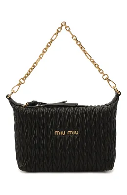 Оранжевая сумка Miu Miu