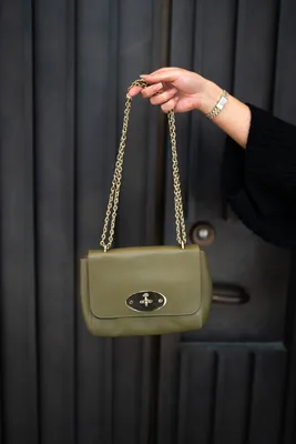 Mulberry Khaki Green Leather Lily Bag GHW - AGL1729 – LuxuryPromise