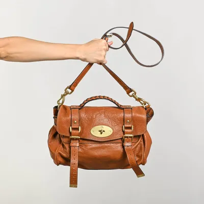 Сумка Mulberry коричневая, - купить за 16200 ₽ | SFS