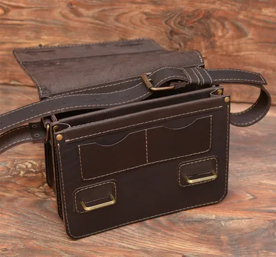 Мужская кожаная сумка на каждый день « Bag77.ru — кожаные сумки и кожаные  мужские портфели ручной работы