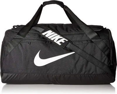 Amazon.com | NIKE Brasilia-9.5 Bag Black/Black/White One Size | Sports  Duffels