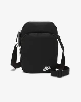 Nike swoosh graphic featured | Black Nike Heritage Cross Body Bag |  Healthdesign?