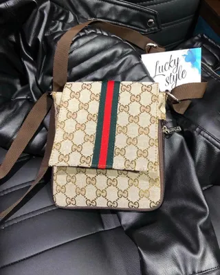 Сумка Gucci в логотип с тигром и красно зеленым ремнем (id 99225908),  купить в Казахстане, цена на Satu.kz