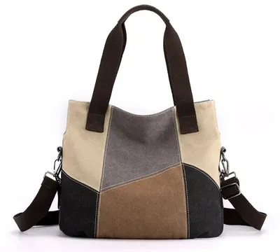 Parfois ❤ женская сумка в стиле пэчворк со скидкой 69%, мультиколор цвет,  размер , цена 49.99 BYN