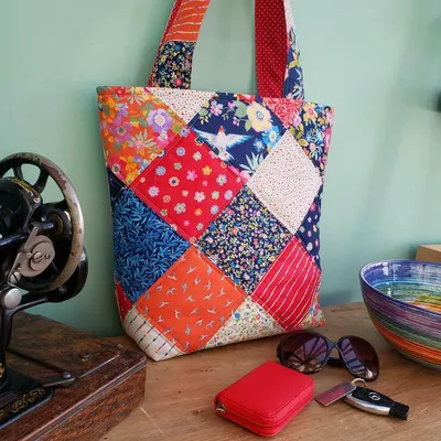 Patchwork Cotton Hobo Bag – shopdafe