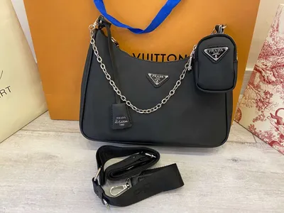 Prada Re-Edition 2005 Nylon Shoulder Bag Black: 2 500 грн. - Сумки Київ на  BON.ua 95491140