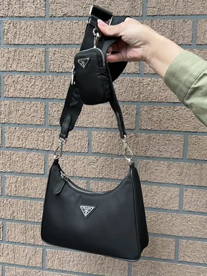 Сумка женская Prada Re-Edition 2005 nylon shoulder bag — купить в интернет  магазине брендовых вещей топового качества | Цена | Киев, Одесса, Харьков,  Днепр