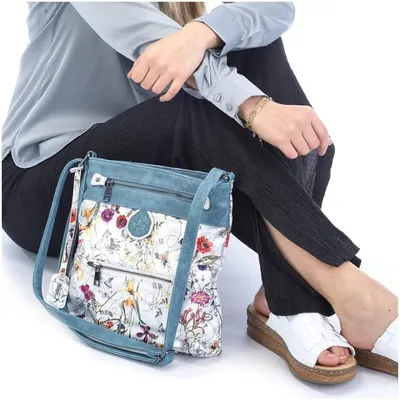 Rieker Allure H1302 Womens Shoulder Bag One Size Floral (ICE): Handbags:  Amazon.com