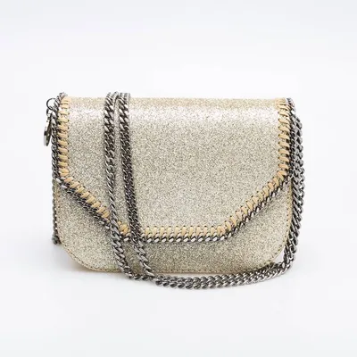 Stella McCartney Средняя Складная сумка-тоут 'Falabella' - Farfetch