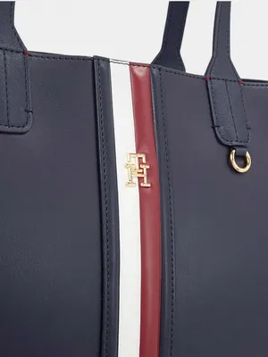 Сумка женская Tommy Hilfiger (Томми Хилфигер) AW0AW15235 внешний материал  искусственная кожа; цвет черный купить за 19299 руб.