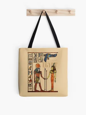 EGYPT - Large Word Art Tote Bag – LA Pop Art