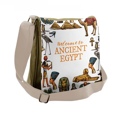 Visit The Big Triangles Of Egypt Accessories Bag | Yipptee