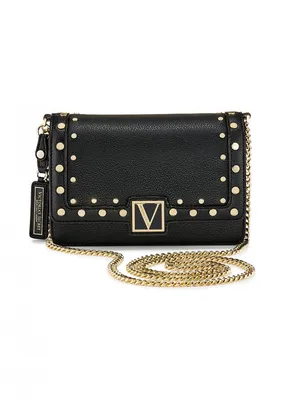 Купить Стильная сумка Victoria Mini Shoulder Bag от Victoria's Secret -  Black 10973. Женское белье Виктория Сикрет | beangel.ua