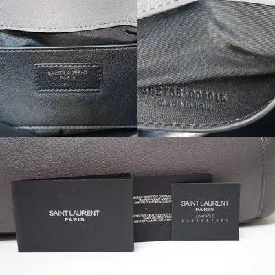 SAINT LAURENT LOU YSL MONOGRAM MATELASSE LEATHER BELT BAG - CRTBLNCHSHP