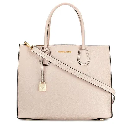 Купить Сумка Женская Майкл Корс Mercer 30F6GM9T3L Soft Pink Розовая - Сумки  Michael Kors Оригинал