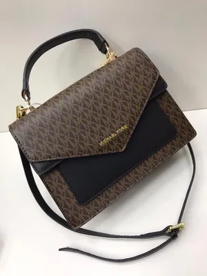 Сумка через плечо MICHAEL KORS BRADSHAW 30S1G2BM2B ТЕМНО-КОРИЧНЕВЫЙ -  купить в Краснодаре | 2647154