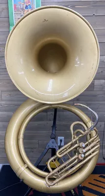 Купить CONN MODEL 22K GOLD PAINTED FIBERGLASS BBb SOUSAPHONE на Аукцион из  Америки с доставкой в Россию, Украину, Казахстан