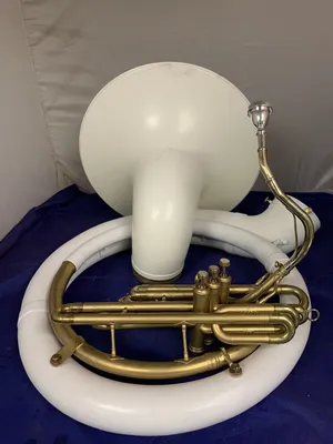 Сузафон King Bb Sousaphone, Fiberglass Gooseneck \u0026bits: купить с доставкой  из США, цена 211 523 руб - (275150214363)