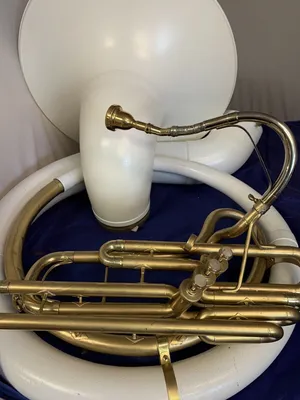 Сузафон CONN 36 FIBERGLASS SOUSAPHONE. Gooseneck \u0026bits Case New: купить с  доставкой из США, цена 271 023 руб - (275298748144)