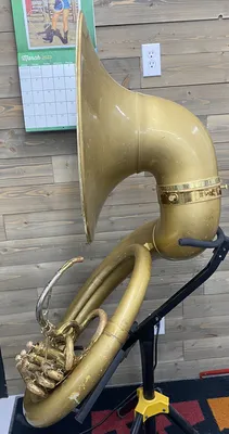 Купить CONN MODEL 22K GOLD PAINTED FIBERGLASS BBb SOUSAPHONE на Аукцион из  Америки с доставкой в Россию, Украину, Казахстан