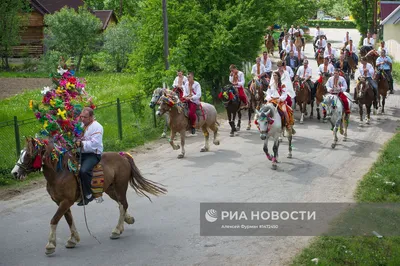 Старославянская свадьба на белых …» — создано в Шедевруме