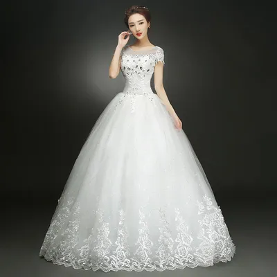 Свадебное платье с вышивкой, белое, красное | AliExpress