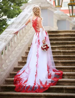 Красное свадебное платье - Свадебный Блог Wedding Blog