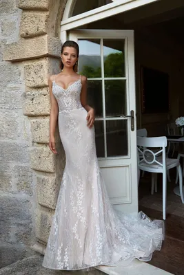 Облегающее свадебное платье «русалка» Armonia Calypso | Купить свадебное  платье в салоне Валенсия (Москва)
