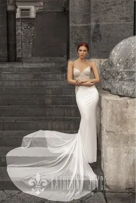 Свадебное платье-Русалка со съемным шлейфом и открытыми плечами | AliExpress