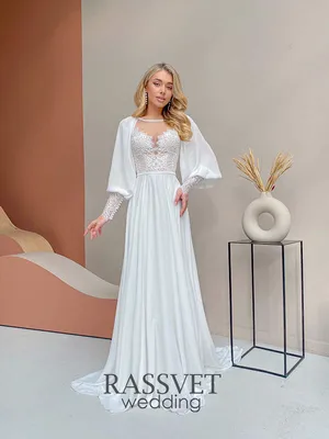 ✓ Свадебные платья для венчания 40-42 размера купить он-лайн в  интернет-магазине Rassvet Wedding ◈ Свадебные платья по цене от 20 000 руб.