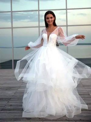 Свадебные платья для полных девушек (большого размера) купить в Москве  недорого